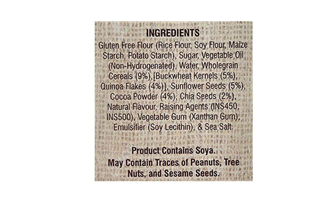 Purefoods Crunchy Brownie Muesli Cookies (with Quinoa, Buckwheat & Chia Seeds)   Box  140 grams
